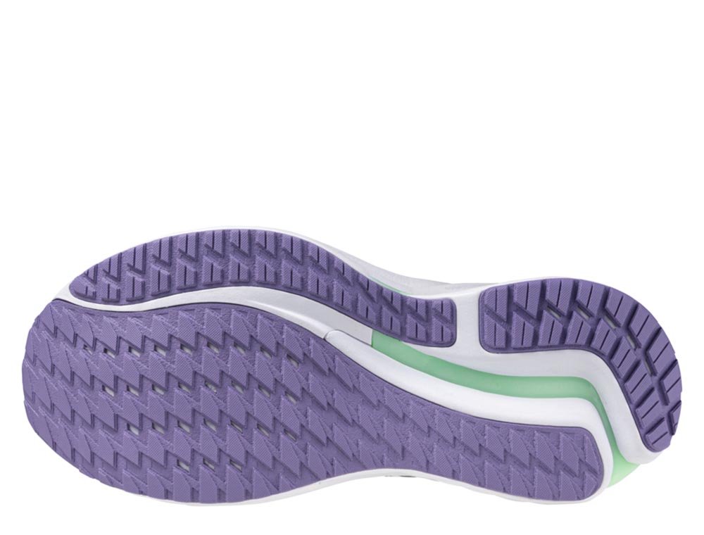 Buty Mizuno Wave Inspire 21 W Fioletowo-Zielone