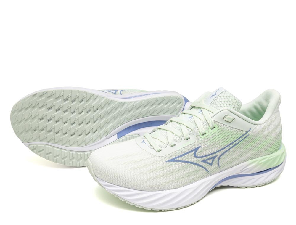 Buty Mizuno Wave Inspire 21 W Zielono-Niebieskie