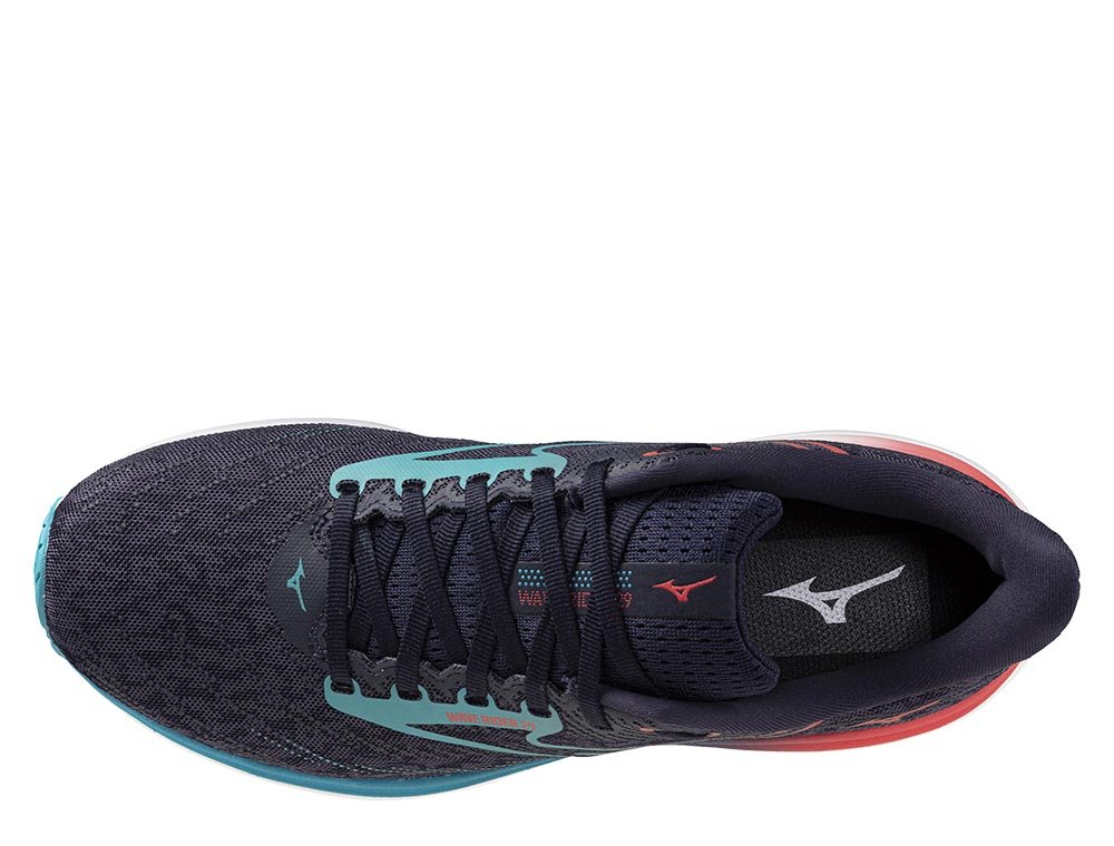 Buty Mizuno Wave Rider 29 M Granatowo-Niebieskie