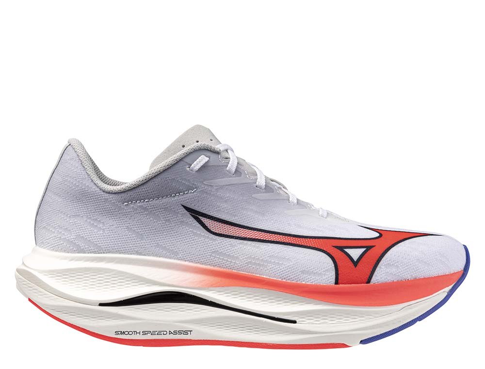Buty Mizuno Wave Rebellion Flash 3 M Szaro-Czerwone