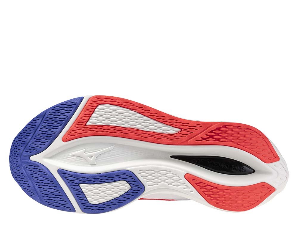 Buty Mizuno Wave Rebellion Flash 3 M Szaro-Czerwone