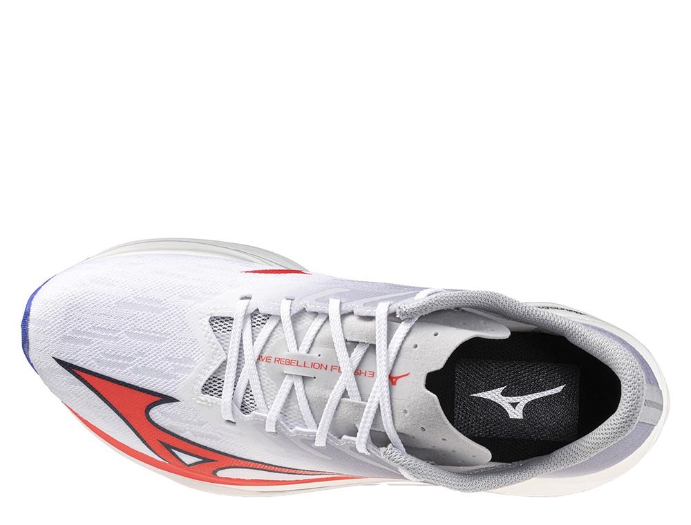 Buty Mizuno Wave Rebellion Flash 3 M Szaro-Czerwone
