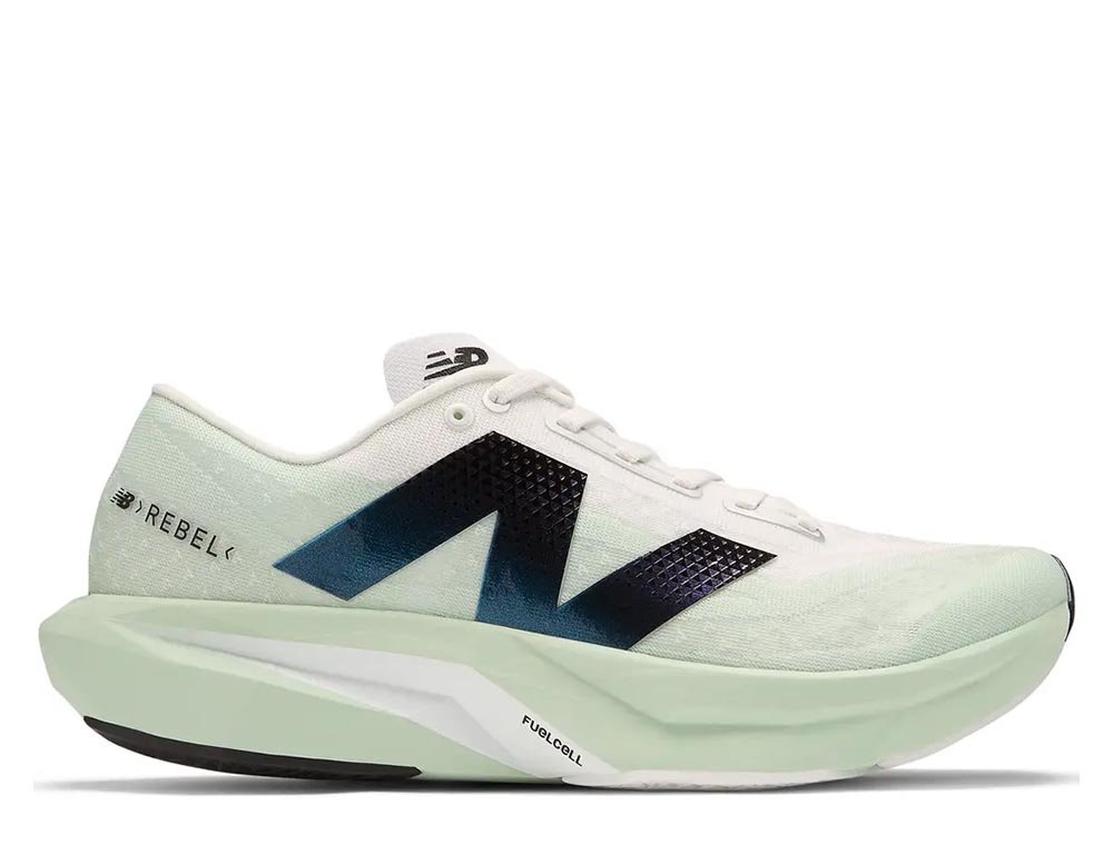 New Balance - New Balance FuelCell Rebel v4 屋内使用のみ26.0 Buty New Balance FuelCell Rebel v4 M Miętowo-Białe