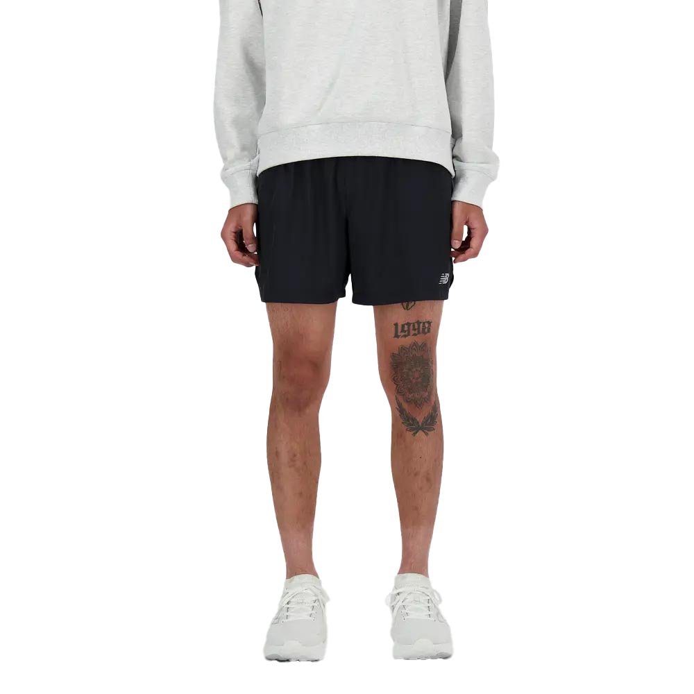 Spodenki New Balance Short 5 M Czarne
