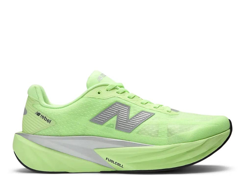【ヒロキ】NB　ニューバランス　FuelCell Rebel v5 Buty New Balance FuelCell Rebel v5 M Zielone [MFCXLZ5
