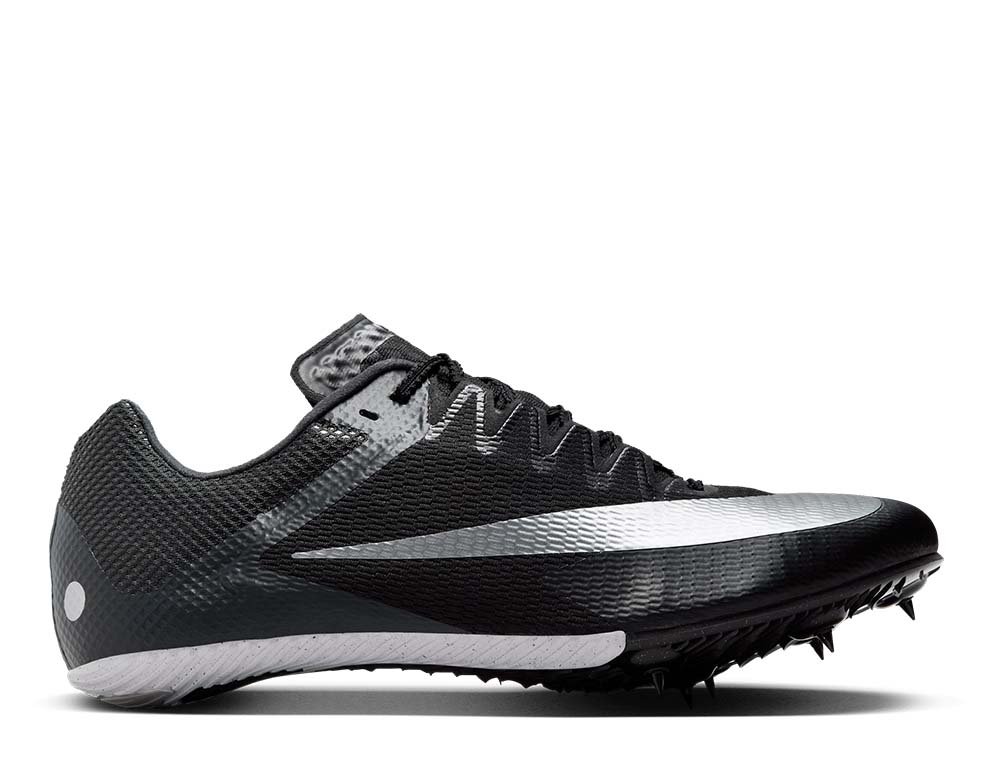 Kolce do biegania Nike Zoom Rival Sprint U Czarno-Srebrne