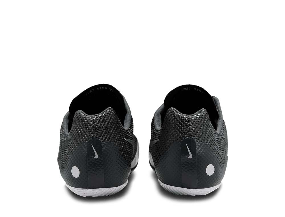 Kolce do biegania Nike Zoom Rival Sprint U Czarno-Srebrne