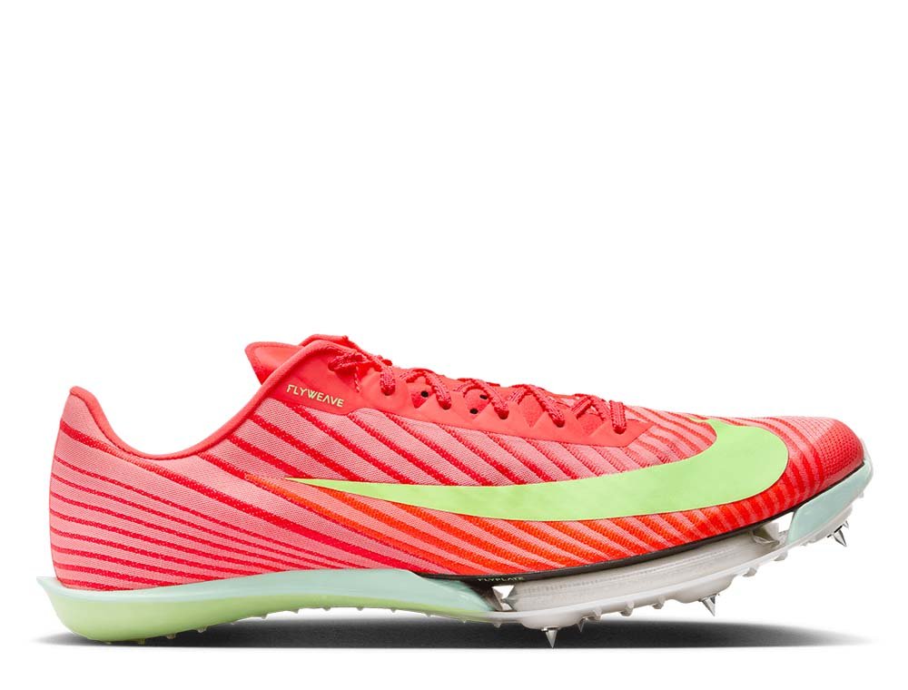 Kolce do biegania Nike Air Zoom Maxfly 2 U Czerwono-Limonkowe
