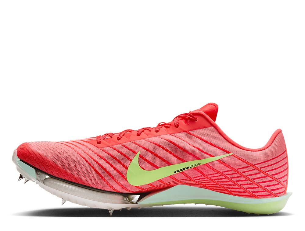 Kolce do biegania Nike Air Zoom Maxfly 2 U Czerwono-Limonkowe