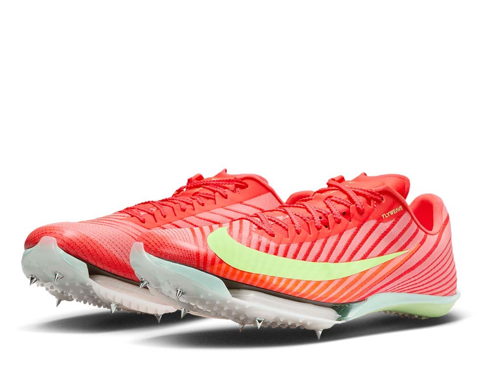 Kolce do biegania Nike Air Zoom Maxfly 2 U Czerwono-Limonkowe