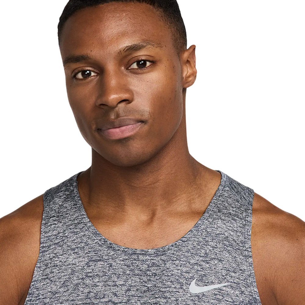 Koszulka Nike Stride Tank M Niebiesko-Szara
