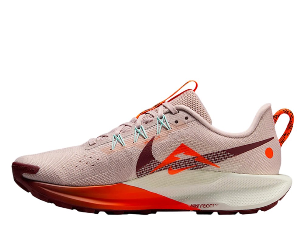 Buty Nike ReactX Pegasus Trail 5 W Różowo-Bordowe