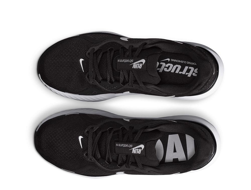 Buty Nike Structure 26 W Czarno-Białe