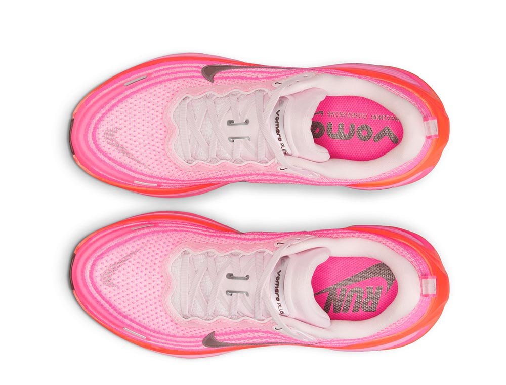 Buty Nike Vomero Plus W Różowo-Pomarańczowe