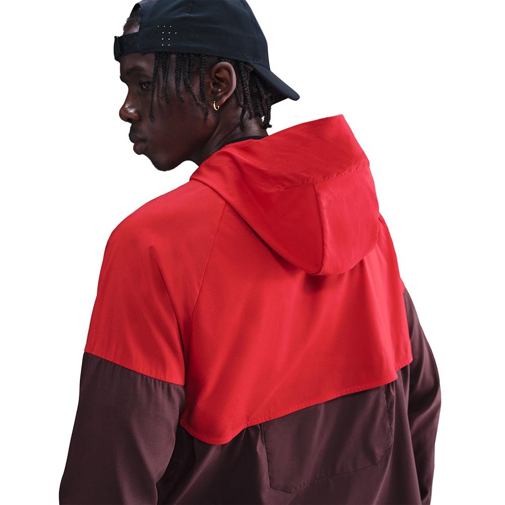 Kurtka Nike Impossibly Light Windrunner M Czerwono-Bordowa