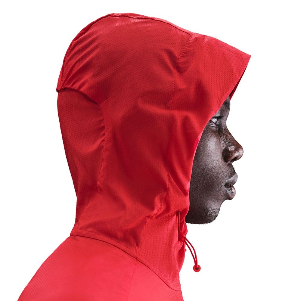 Kurtka Nike Impossibly Light Windrunner M Czerwono-Bordowa