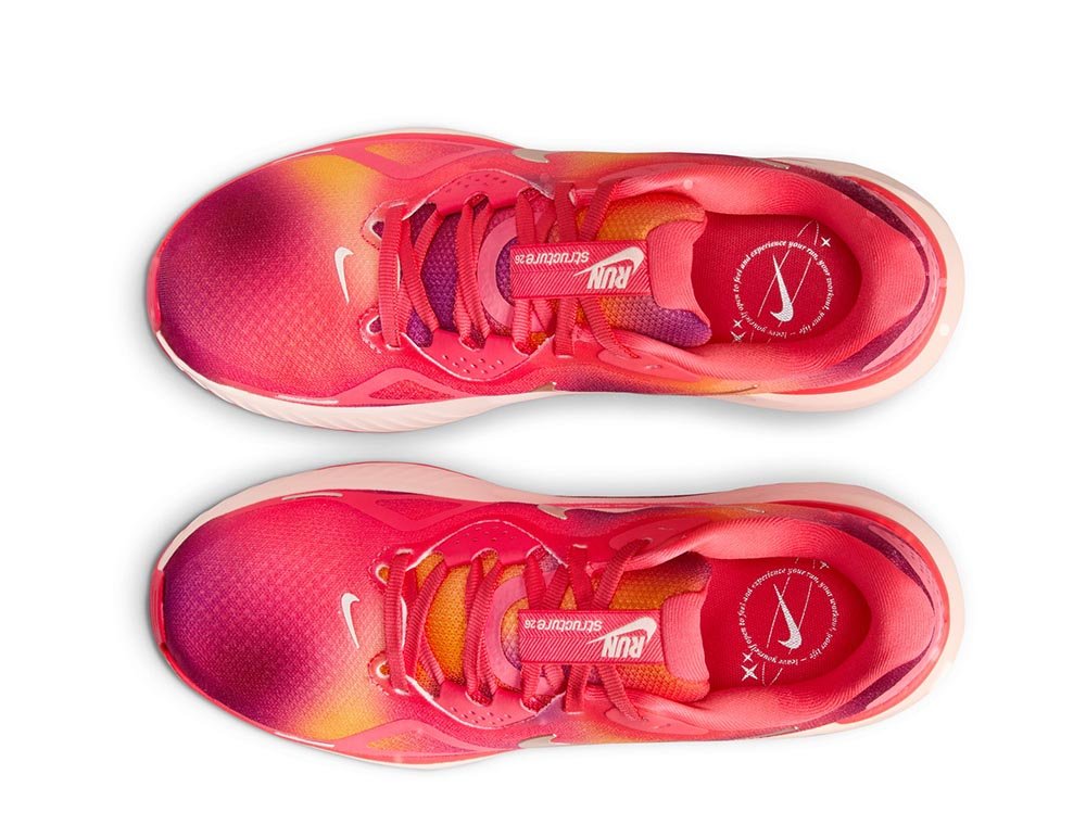 Buty Nike Structure 26 SE W Różowo-Pomarańczowe
