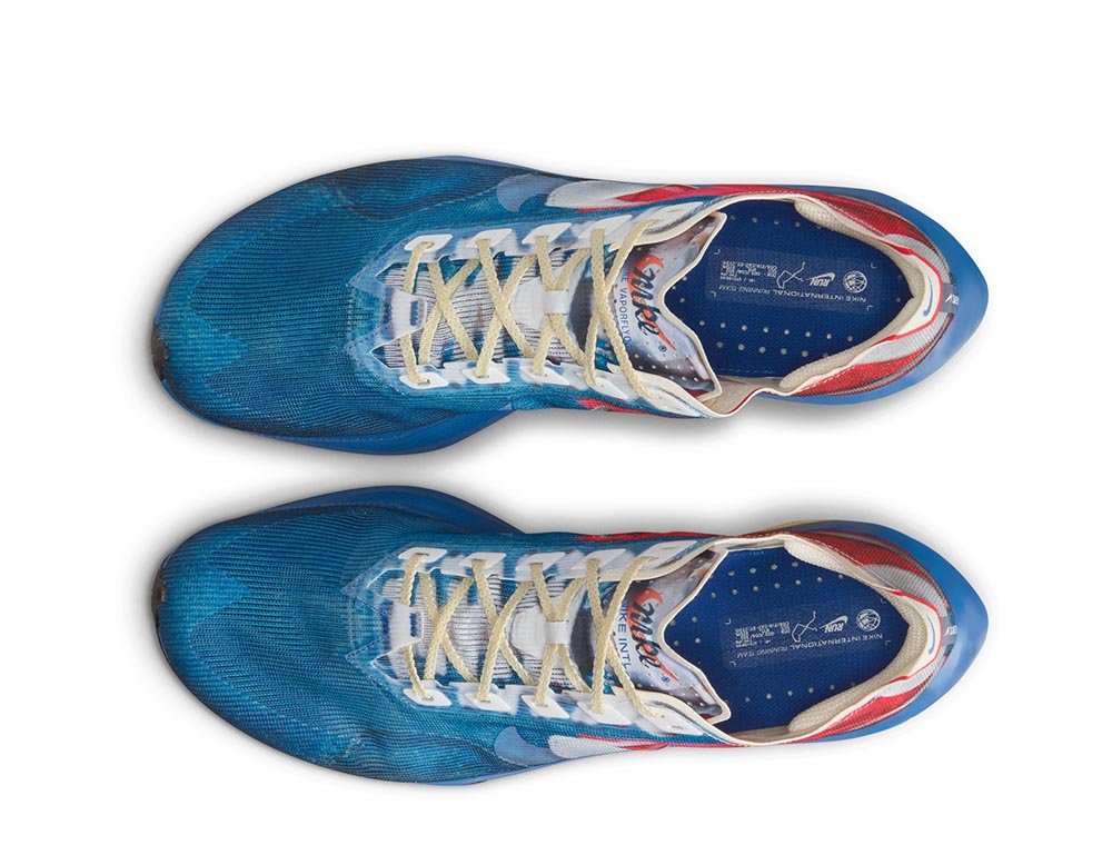 Buty Nike ZoomX Vaporfly Next% 4 Premium M Czerwono-Niebieskie