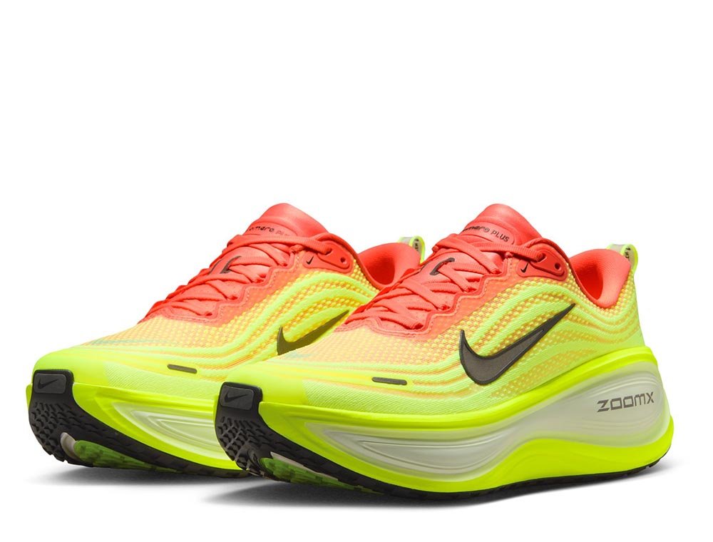 Buty Nike Vomero Plus M Limonkowo-Koralowe