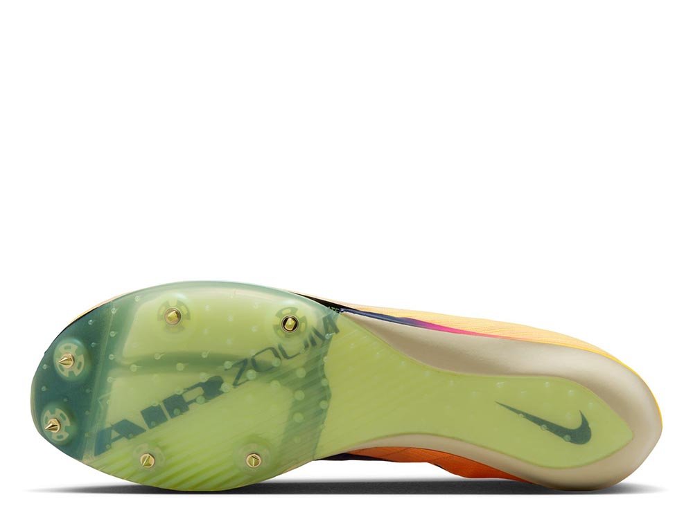 Kolce do biegania Nike Air Zoom Maxfly 2 U Żółto-Niebieskie