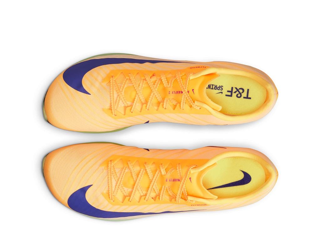 Kolce do biegania Nike Air Zoom Maxfly 2 U Żółto-Niebieskie