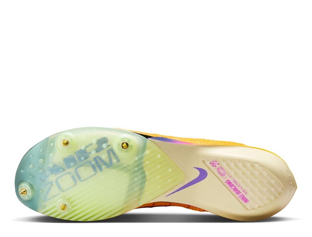 Kolce do biegania Nike Air Zoom Victory 2 U Pomarańczowo-Fioletowe