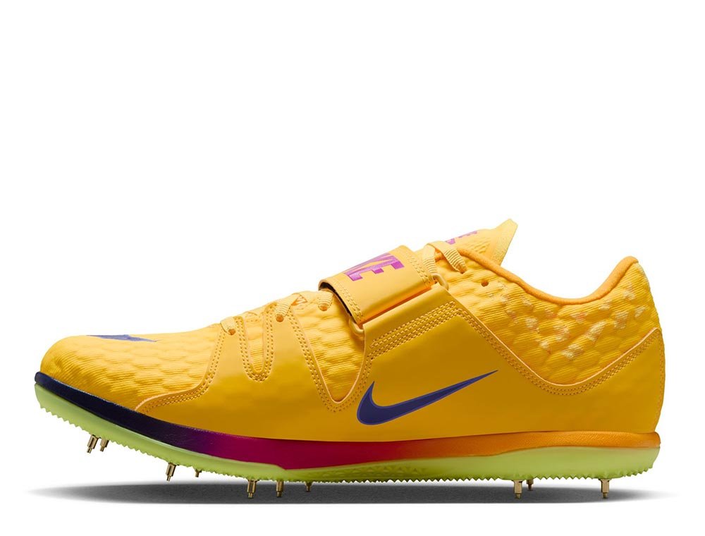Nike High Jump Elite U Żółto-Niebieskie
