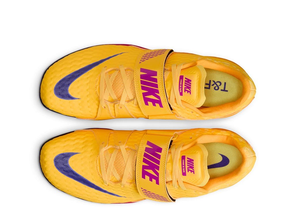 Nike High Jump Elite U Żółto-Niebieskie