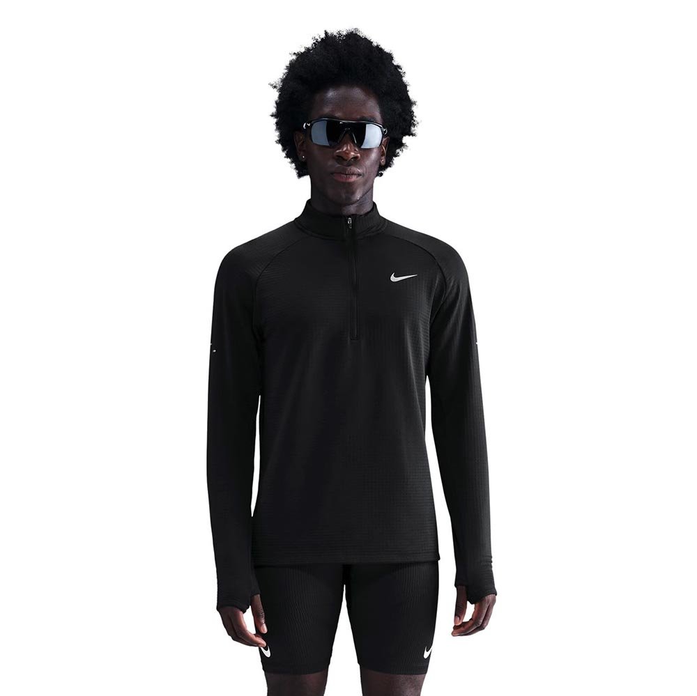 Koszulka Nike Therma-FIT Winter 1/2 Zip M Czarna