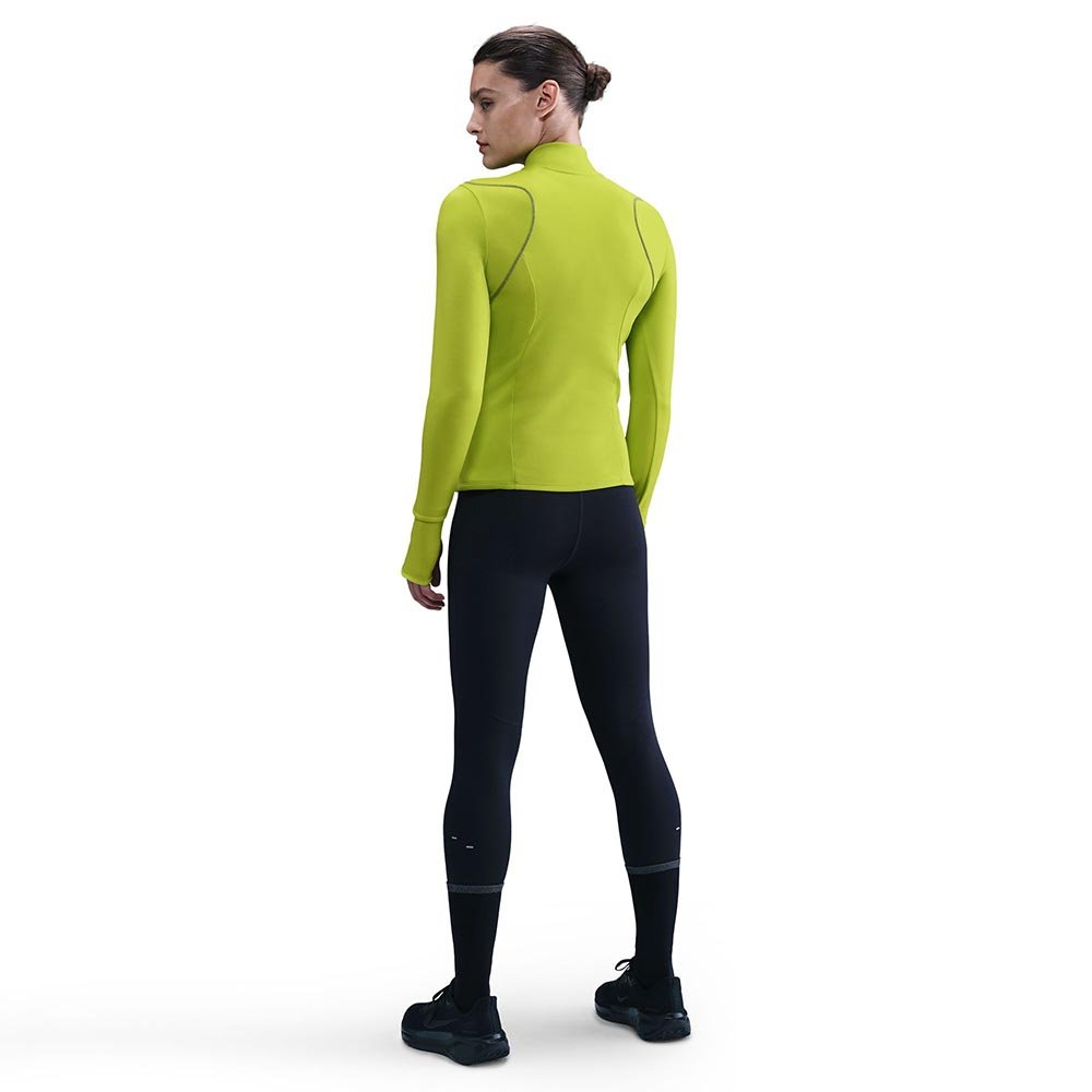 Koszulka Nike Therma-Fit Swift W Limonkowa