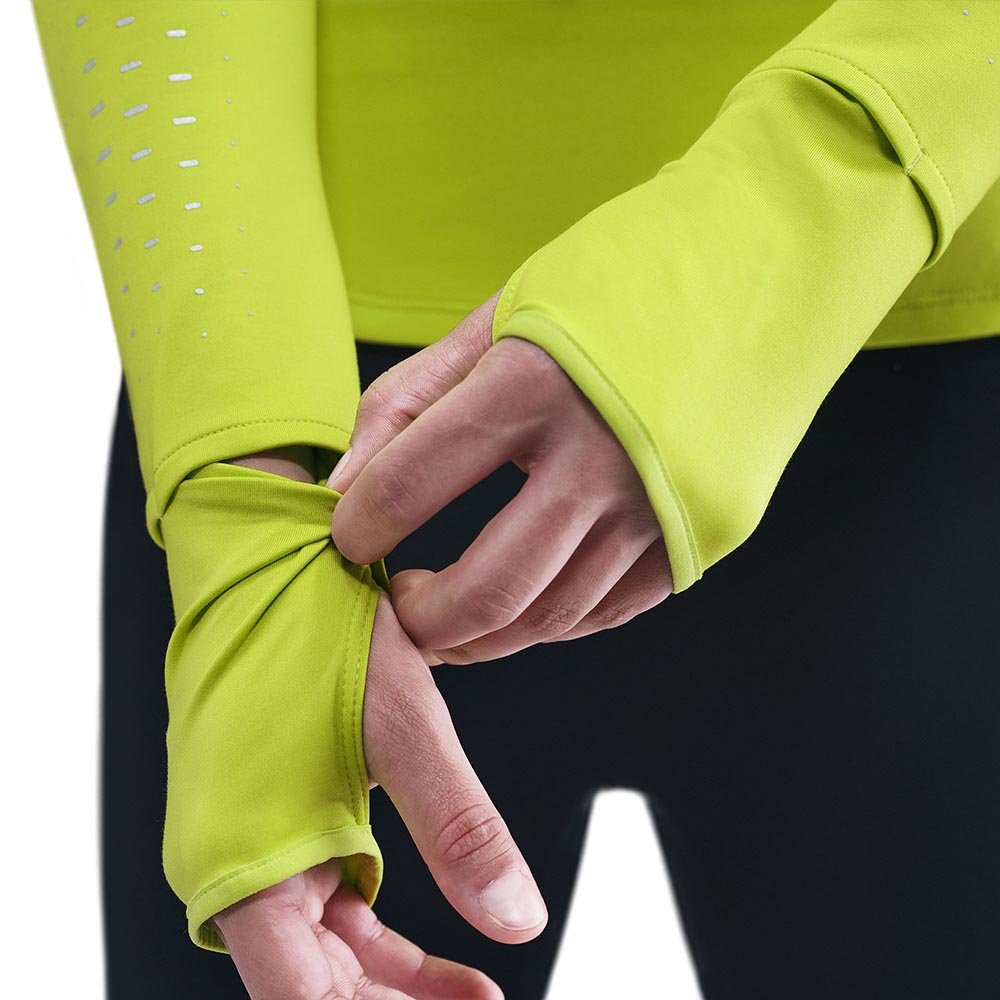 Koszulka Nike Therma-Fit Swift W Limonkowa