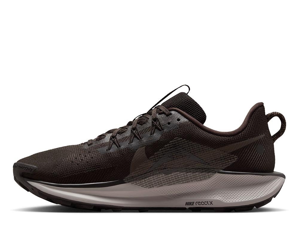 Buty Nike ReactX Pegasus Trail 5 M Brązowo-Szare