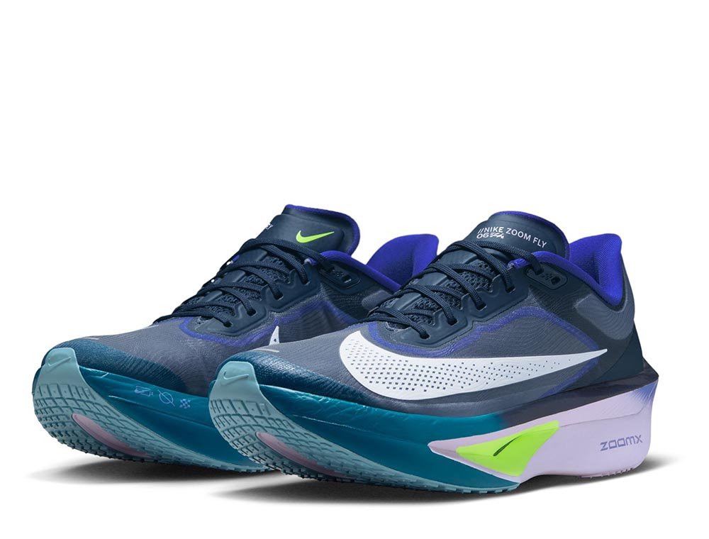 Nike Zoom Fly 6 M Granatowo-Limonkowe