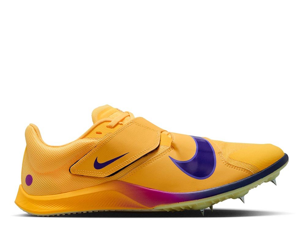 Kolce do biegania Nike Zoom Rival Jump U Żółto-Niebieskie