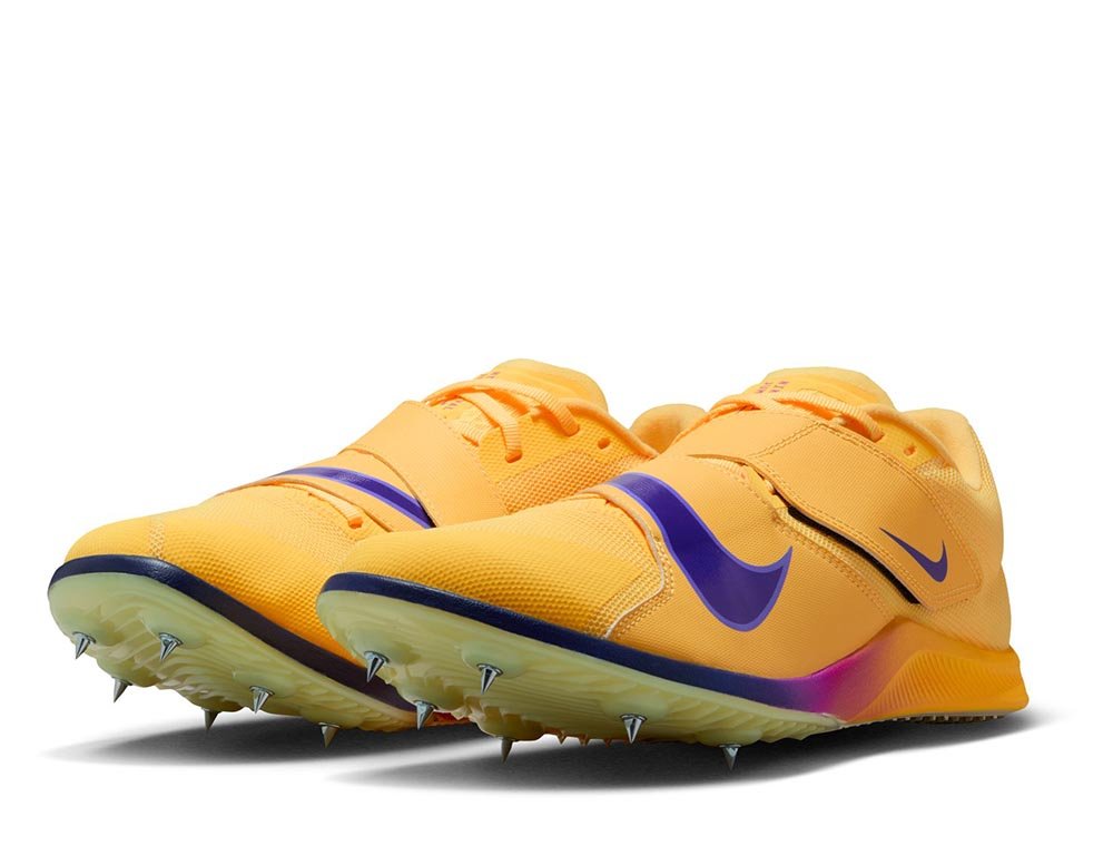 Kolce do biegania Nike Zoom Rival Jump U Żółto-Niebieskie