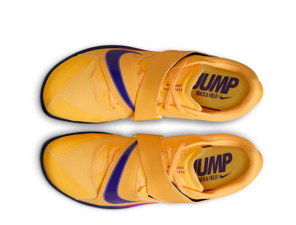 Kolce do biegania Nike Zoom Rival Jump U Żółto-Niebieskie