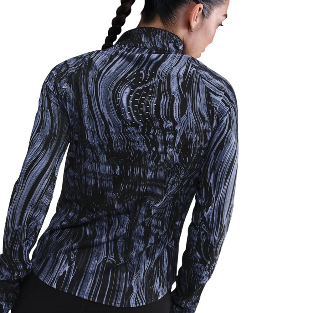 Bluza Nike Swift W Czarno-Niebieska