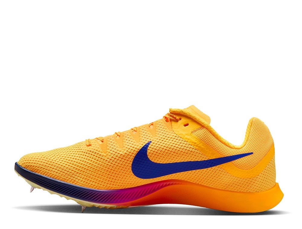 Buty Nike Zoom Rival Distance U Żółto-Niebieskie
