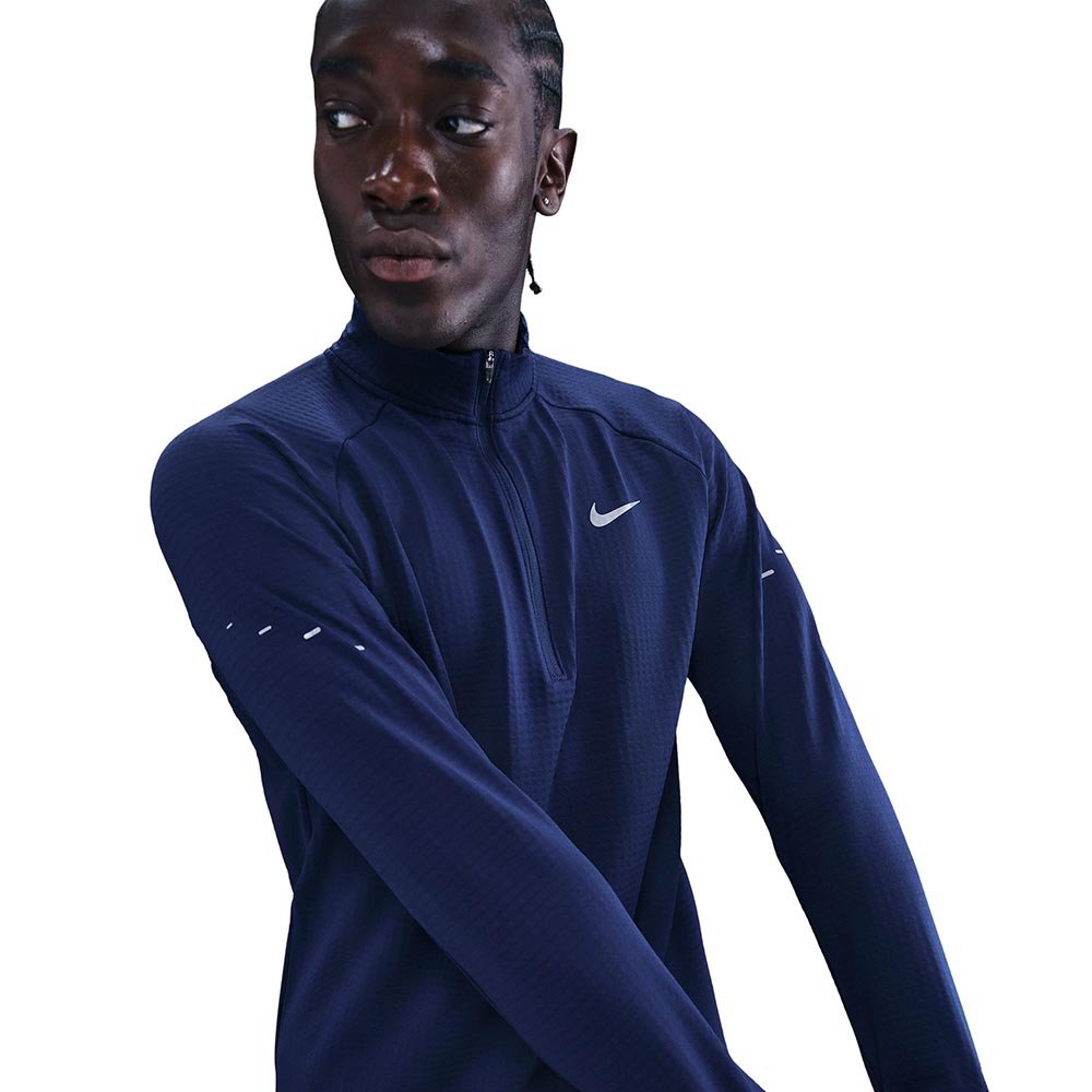Koszulka Nike Therma-FIT Winter 1/2 Zip M Granatowa