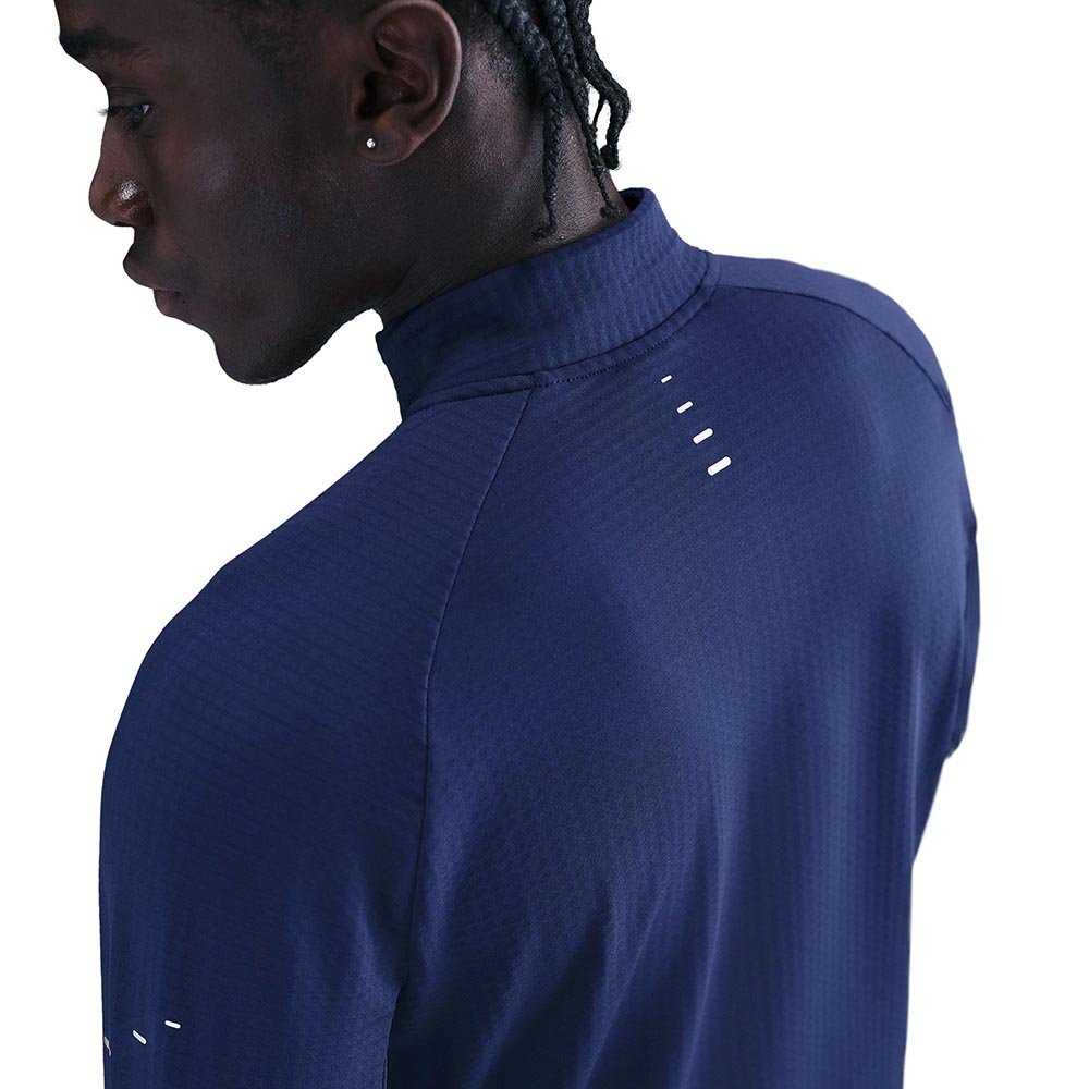 Koszulka Nike Therma-FIT Winter 1/2 Zip M Granatowa