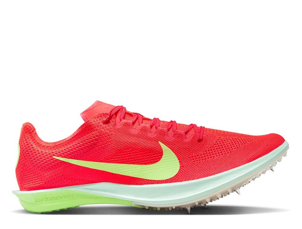 Kolce do biegania Nike ZoomX Dragonfly 2 U Czerwono-Limonkowe