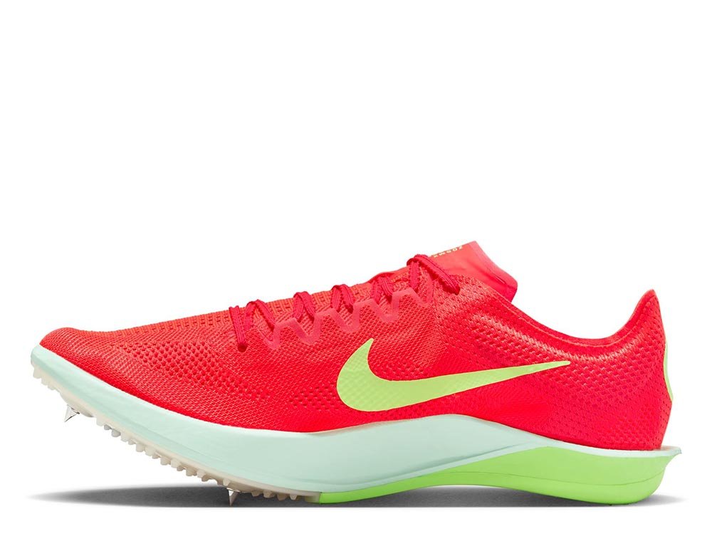 Kolce do biegania Nike ZoomX Dragonfly 2 U Czerwono-Limonkowe