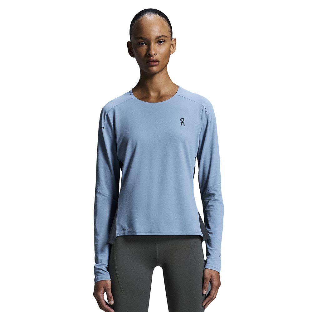 Koszulka On Performance Long-T W Niebiesko-Szara