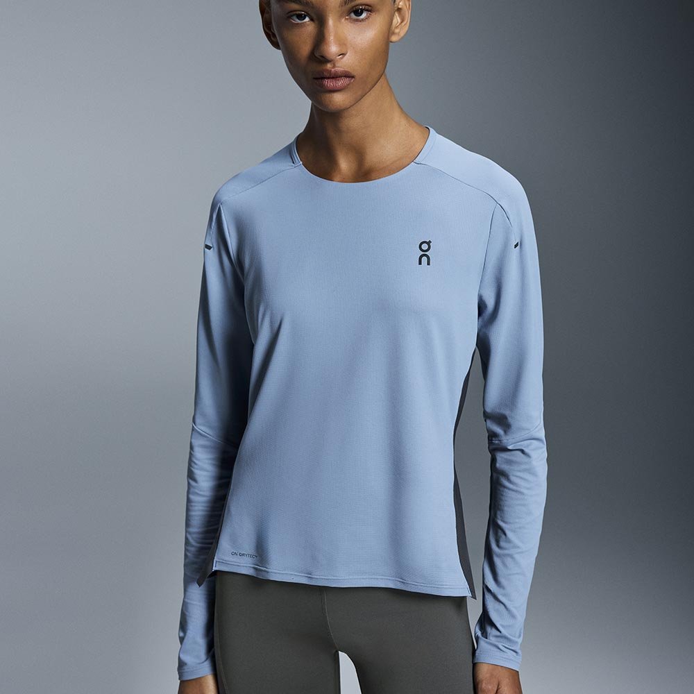 Koszulka On Performance Long-T W Niebiesko-Szara