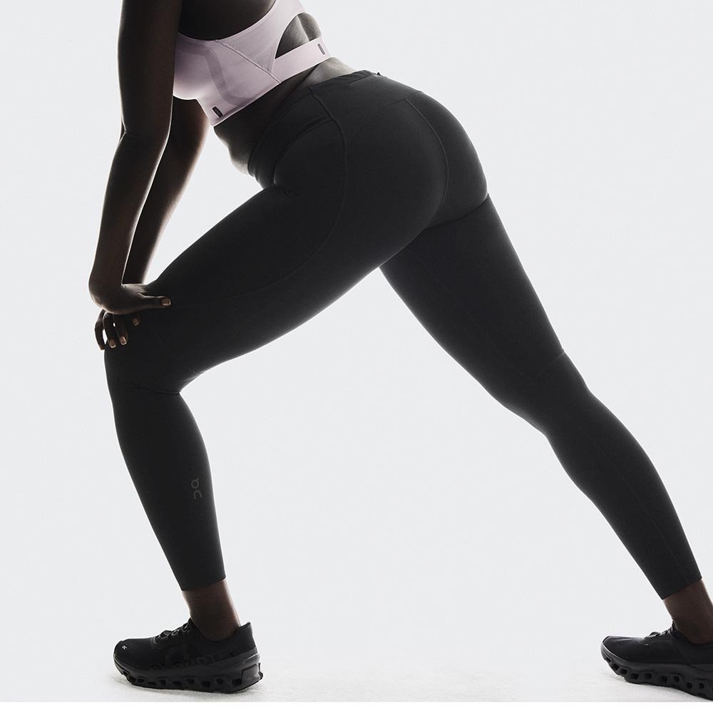 Legginsy On Performance Tights W Czarne