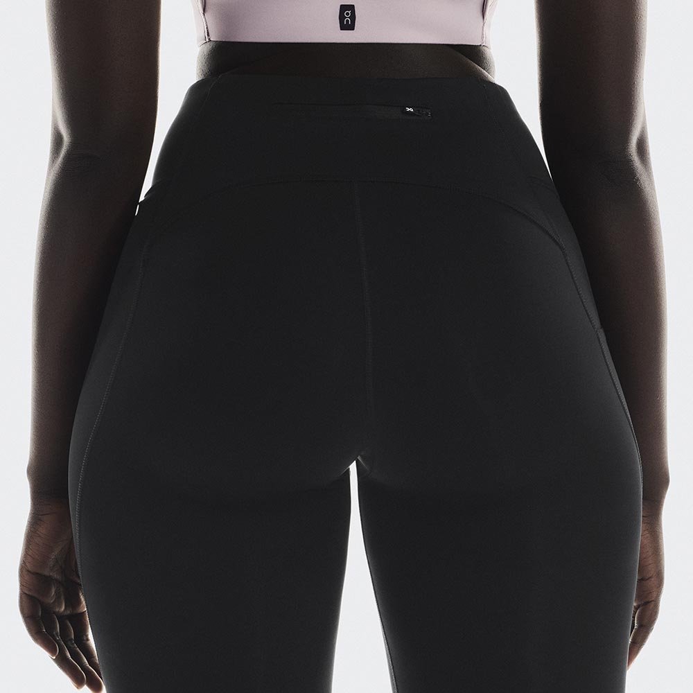 Legginsy On Performance Tights W Czarne