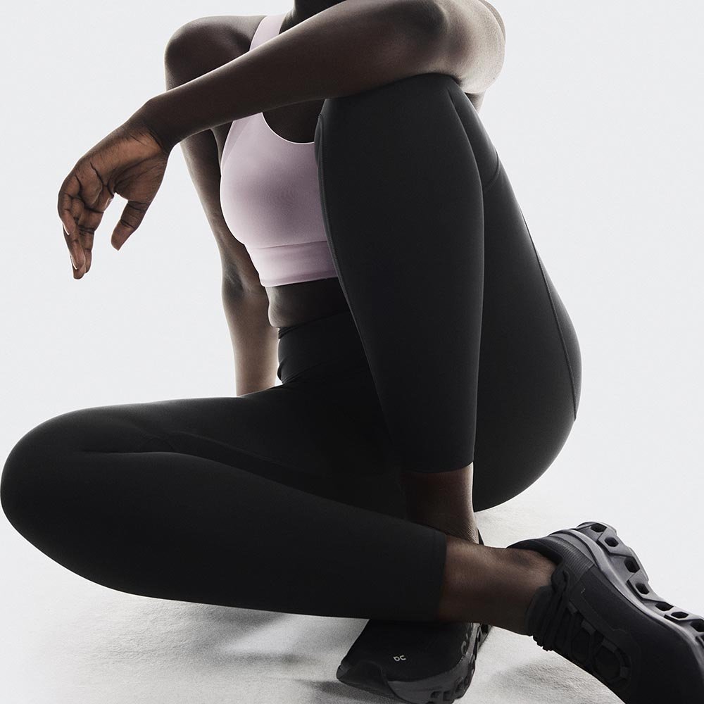 Legginsy On Performance Tights W Czarne