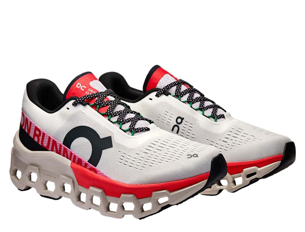 Buty On Cloudmonster 2 W Biało-Czerwone