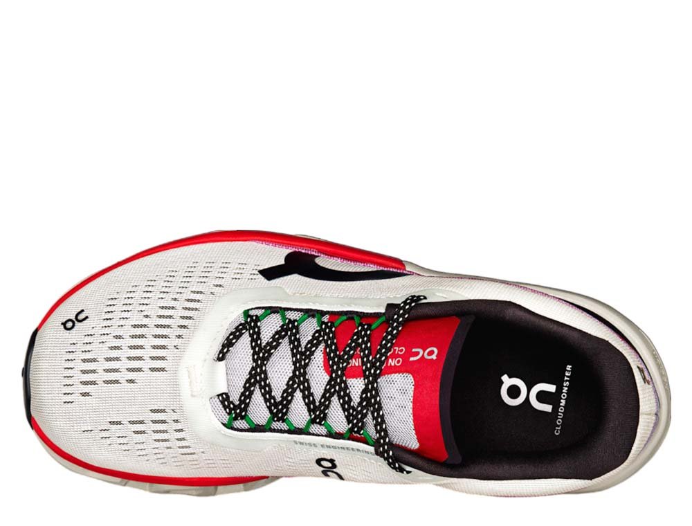 Buty On Cloudmonster 2 W Biało-Czerwone