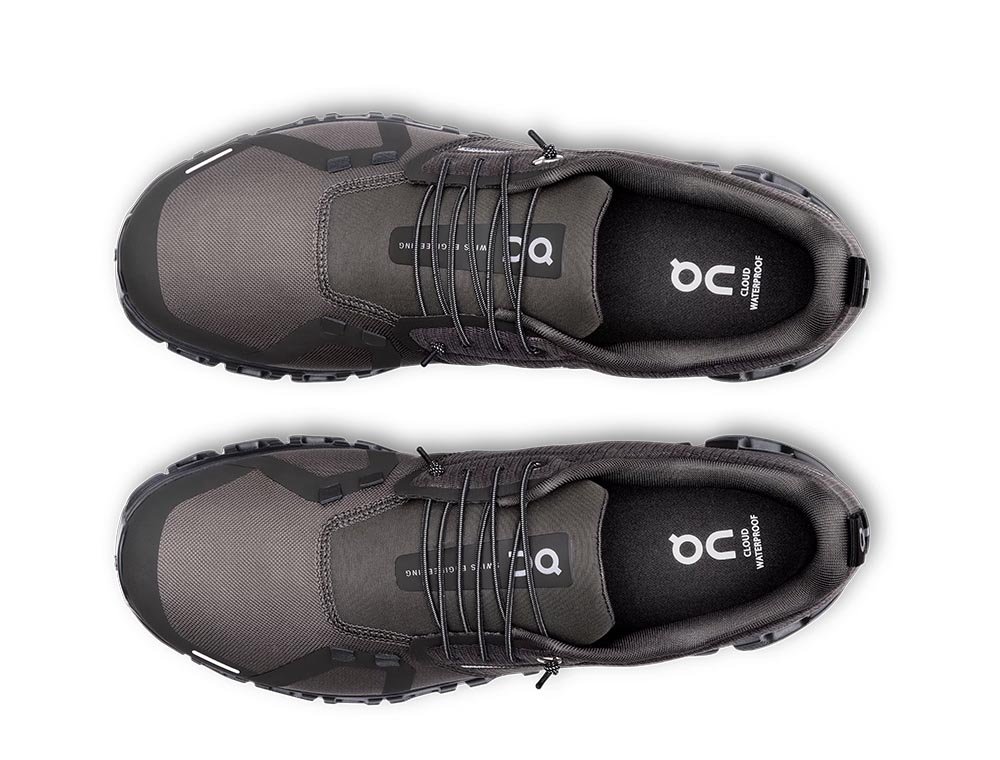 Buty On Cloud 6 Waterproof M Brązowo-Czarne